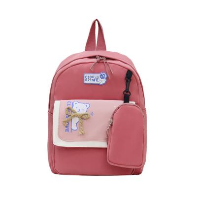 China Other 2023 Fashion Custom Funny Cartoon Printed Student School Backpack For Boys Girls Children With Pencil Case Rucksack Set for sale