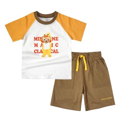 China Factory Wholesale Price 2Pcs Breathable Baby Boutique Clothing Designers Clothes Set for sale