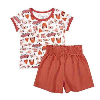 China Other Vintage Girl Clothing Summer Wear High Quality Pretty Newborn Baby Girl Sleeping Clothes Sets for sale