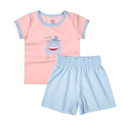 China Other 2022 China Supplier Pretty Organic Newborn Sleeping Wear Girl Baby Clothes Sets for sale