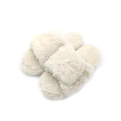 China Plush Slippers Fashion Trend Cute And Comfortable Fluffy Indoor Slippers For Women Indoor Slippers Bedroom for sale