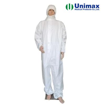 China EN químico branco descartável Microporous 13034 do ISO 13982-1 do EN do terno de 65gsm Type5B/6B impermeável à venda