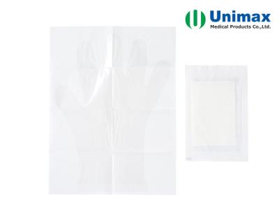 China PE EVA Disposable Clear Plastic Gloves en venta