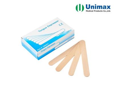 China OEM Medical Wooden Tongue Depressor for sale