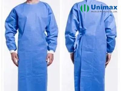 China vestidos 45gsm cirúrgicos descartáveis à venda