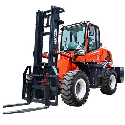 China Hotels direct manufacturer offroad forklift with cheap price for sale