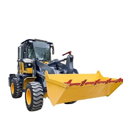 China Construction Material Shops 968 Construction Machinery Mini Wheel Loader 4 Wheel Drive Front End Loaders Small Bucket Loader 2.6ton for sale