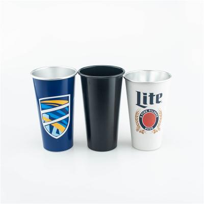 China Sustainable Promotion Reusable Colorful Printing Anodized Premium Aluminum Mugs for sale