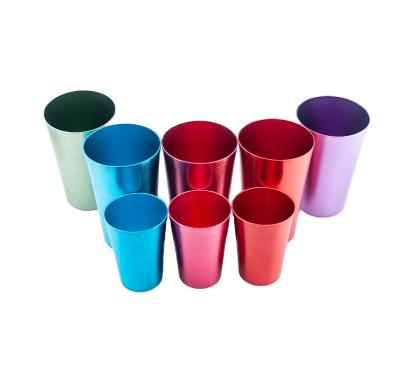 China Cheap Aluminum Tumblers Beer Briefs Disposable Aluminum Cup Custom Aluminum Mugs for sale