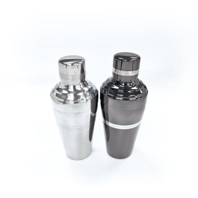 China 18/8 Stainless Steel Professional High Quality Cocktail Shaker With Logo 500ml Heavy Metal Shaker Cup Stainless Steel Shaker Sets for sale