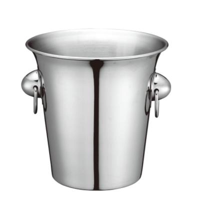 China Large Ice 2L Ice Bucket Beer Wine Commercial Martini Ice Bucket Large Viable Bowl Buckets for sale