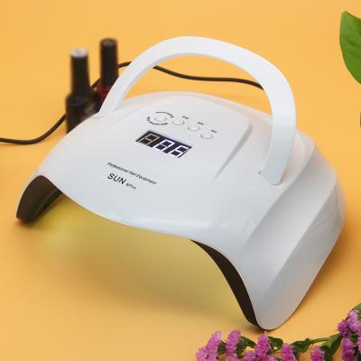 China New Nail Dryer Nail Lamp Equipment 80W Sun X Plus Nail Dryer LED UV Lamp For Beauty Salon for sale