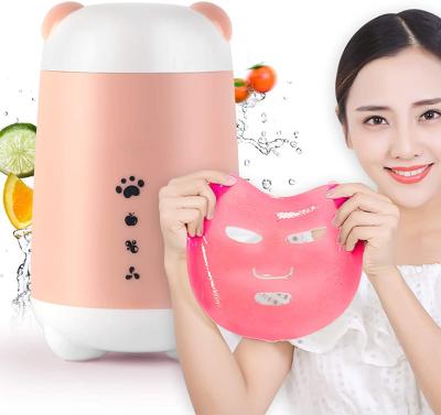 China Home Anti-Puffiness Diy Facemask Maker Collagen Fruit 3D Natural Electric Full Automatic Facial Mask Machine for sale