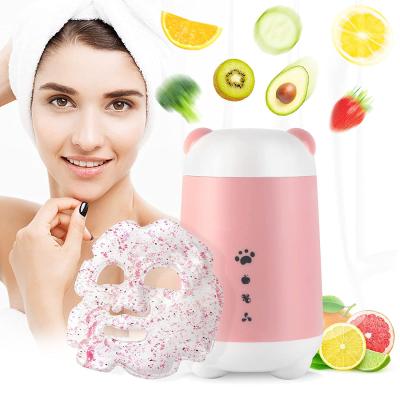 China Hot Sale Anti-Puffiness Smart Fruit Face Mask Maker Machine Diy Vegetable Maquina De Mascara De Natural Fruta for sale