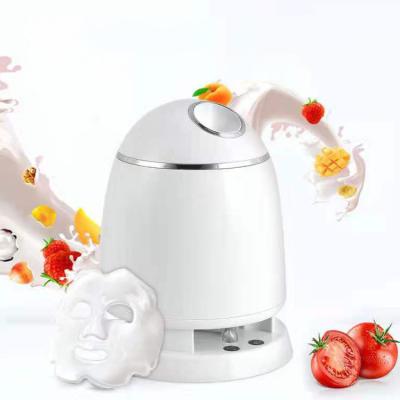 China Anti-Puffiness 2 in 1 Homemade Collagen Capsules Fruit Vegetable Silicon Mask Product Machine Electric Facial Steamer for sale