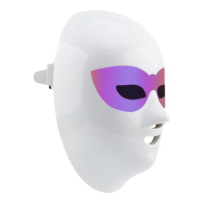 China Skin Tightening Private Label Digital Rechargeable Silicone Beauty Skin Face Mask Light Therapy Machine Colorful Photon Led Facial Masks for sale