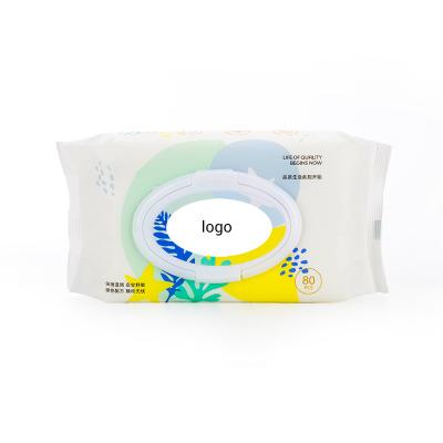 China Baby Hands and Body Baby Products Towel OEM Cloths Nonwoven Organic Wet Natural Wet Cleansing Body Cloths for sale