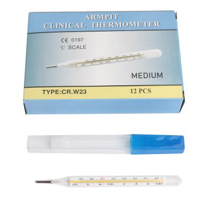 China Widely High Quality Clinical Mercury Glass Medium Fahrenheit and Celsius Change Thermometer for Adult Medical for sale