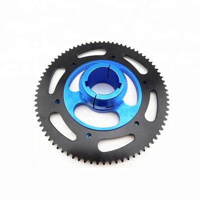 China Speed ​​Pit Bike Aluminum Colored Anodized Dirt and Kart Sprockets for sale