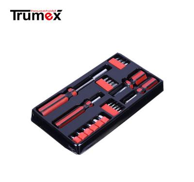 China 13pcs Screwdriver And Socket Kit Carbon Steel T025 for sale