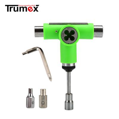 China Hot sale adult portable t-type handle multifunctional tools for skateboard for sale