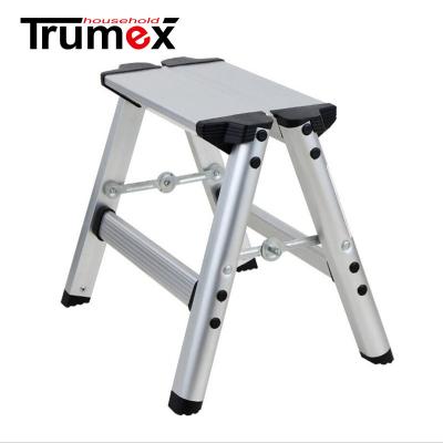 China Minimalist 2 Steps Small Aluminum Folding Stool With For Home Use for sale