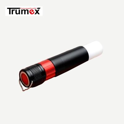 China Focusing Torch Tent Camping Flashlight LED Red and Blue Warning Lights T029 for sale