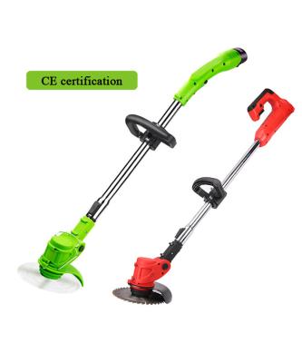 China 12V Battery Operated Lithium Brush Cutter Battery Operated Handheld Cordless Grass Trimmer for sale