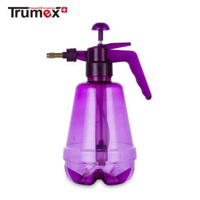 China 1.5L Pressure Plastic Watering Can Multicolor Air Pressure Spray Garden Sprayer for sale