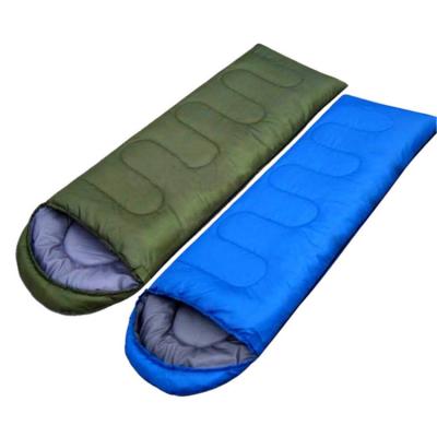 China Type Camping Equipment Rest Sleep Travel Camping Sleeping Envelope Bags Waterproof , Double Cotton Sleeping Bag for sale