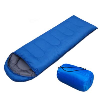 China Double Envelope Type Portable Waterproof Camping Sleeping Bags With Compression Sack for sale