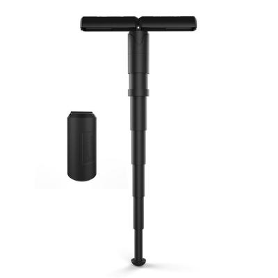 China Heightening Portable and Adjustable Sit Or Stand Stool Walking Aid Stick, Foldable Seat Stick for sale