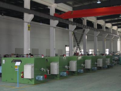 China FUCHUAN 7.5Kw Wire Twisting Machine , 2.5Kgf Sky Blue Wire Buncher Machine for sale