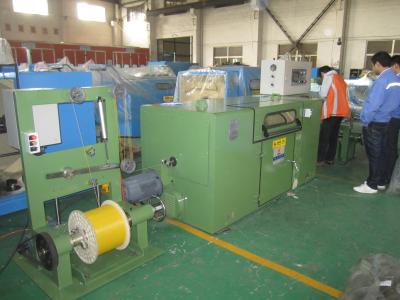 China Sky Blue Wire Take Up Machine / High Performance Wire Twist Machine for sale