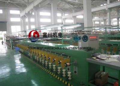 China 0.04-2.0mm Fine Copper alloy Wire Tube Annealing Wire Tinning Machine for sale