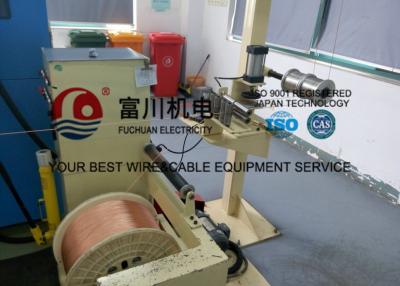 China FC Cable Extrusion Machine , FEP FPA ETFE Plastic Extrusion Line With Screw Dia 35mm for sale