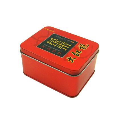 China Recyclable Custom Tea Ware Metal Tin Packing Box for sale