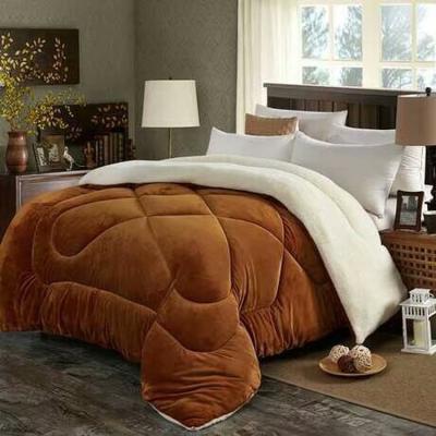 China Best Selling Quality Anti Dust Mite Comfort Set Luxury Bedding Flanne Velvet Bedding Set for sale