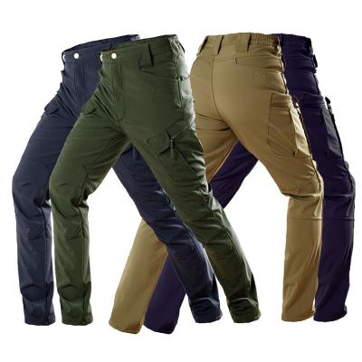 China IX9 Waterproof Anti-pilling Men's Rib-stop Pants Tactical Pants Increasing Hunting Multi Cargo Mens Worker Pockets Pants for sale