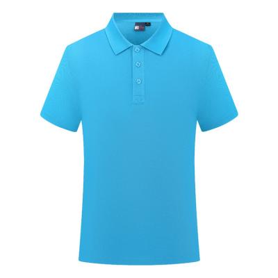 China Lapel QUICK DRY Shop Summer Workwear Short Sleeved T-shirt Work Clothes Men's Polo Shirts for sale