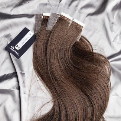 China High Quality Brazilian Silky Straight Wave Hair Tape Hair Extension For Woman for sale