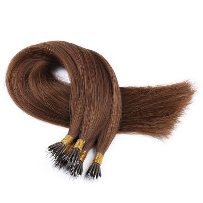 China Nano Silky Straight Tip Extension Wholesale Double Wave Hair Pulled for sale