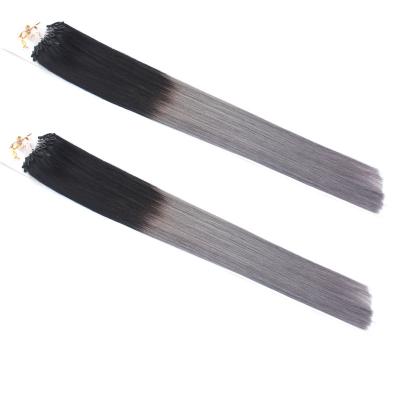 China Straght microlink hair extensions for sale