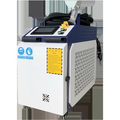 China 1000w 1500w 2000w Raycus Old Stainless Steel 1000w 1500w 2000w Raycus Handheld Aluminum Galvanized Metal Sheet Fiber Laser Rust Remover Paint Coating Machine for sale