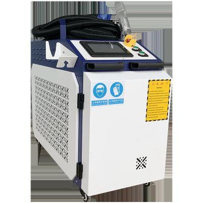 China Stainless Steel Laser Rust Remover 1kw 1.5kw 2kw Fiber Laser Cleaning Machine Price for sale