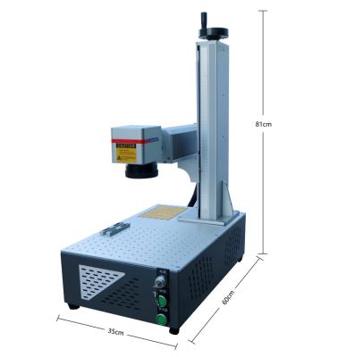 China Fiber Lazer Deep Marking Machine Gold Laser Marking Machine 30w Laser Marking Machine for sale