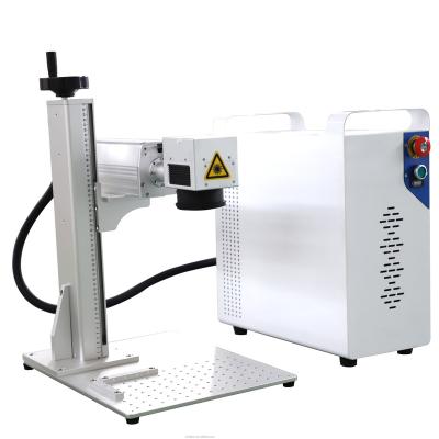 China Deep Marking 20w 30W 50W 60W Laser Marking Deep Engraving Machine For Metal Glass Stripping Painting for sale