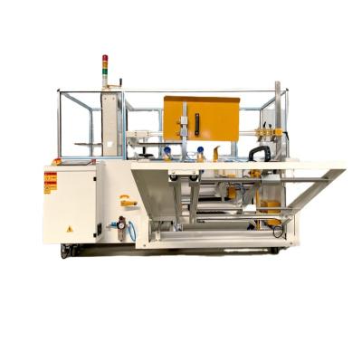 China Fully Automatic CLOTHING Carton Case Erecting Machine Carton Machine Carton Box Opening Bottom Sealing Machine for sale