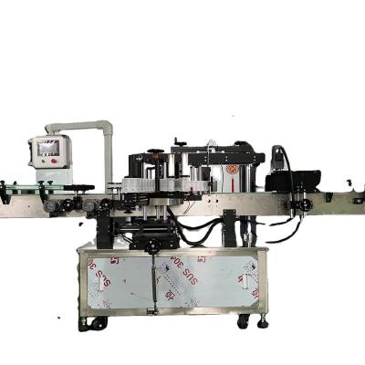 China Food Sticky Box Labeling Machine Labels Sticker Machine 15 Years Experience Two-sides Double Sides Labeling Machine for sale