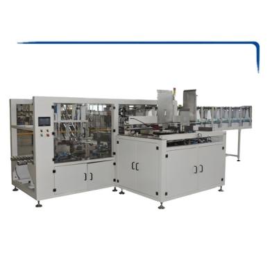 China Automatic Beverage Case Packer Machine Carton Packing Machine Carton Filling Machine For Bottle Cans Boxes for sale